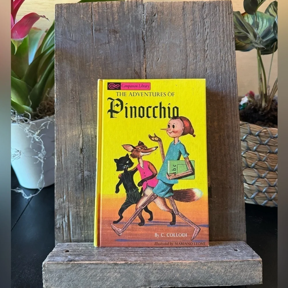 VINTAGE The Adventures of Pinocchio by C. Collodi - Companion Library Bo…